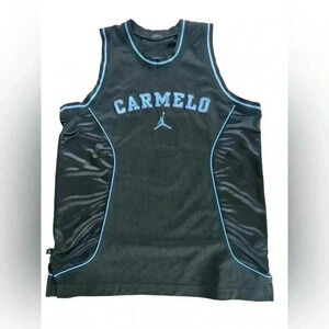 Air Jordan Carmelo Men’s Jersey Black 20th Anniversary Size Large
